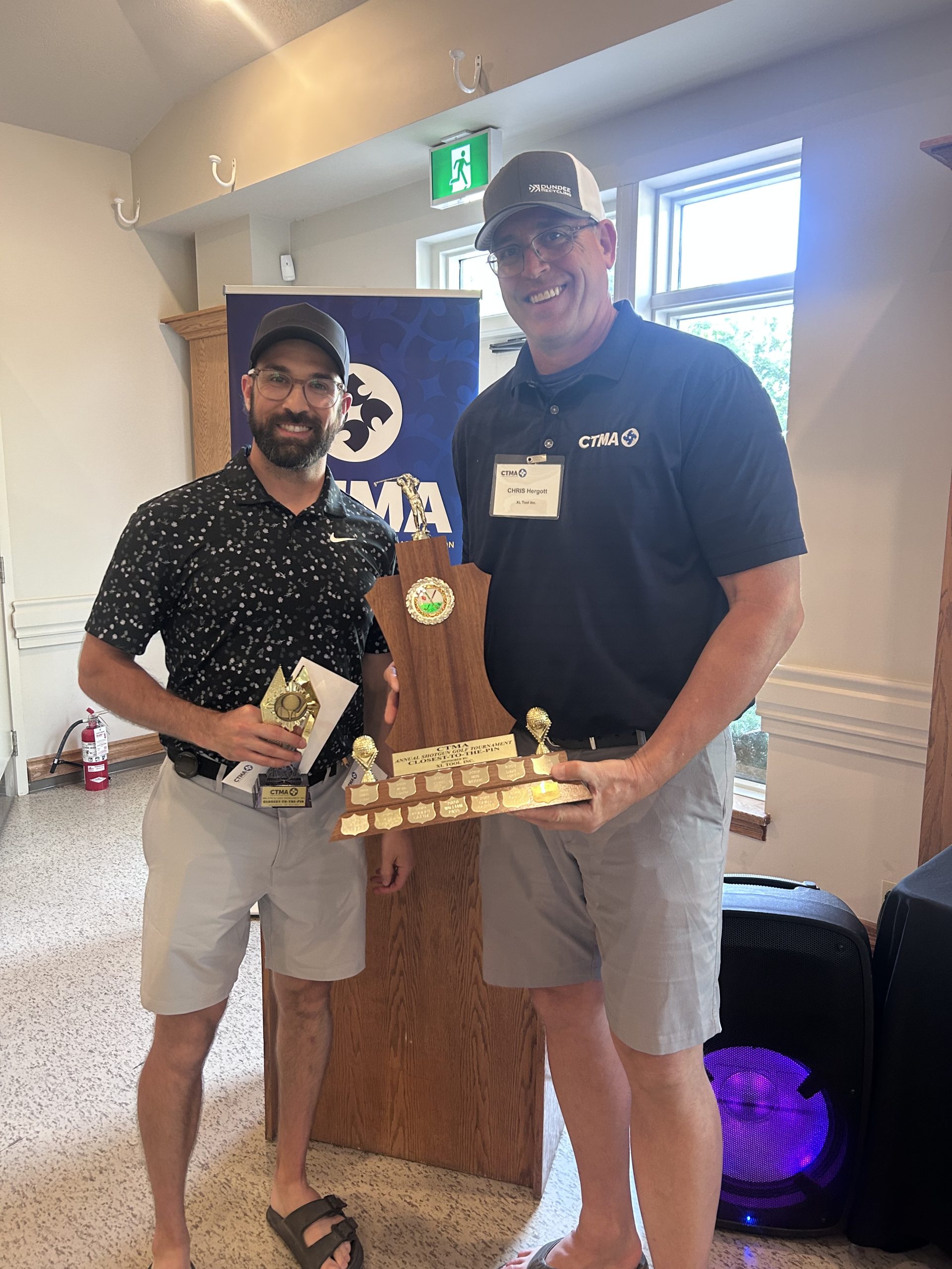 3. Zach Morgan of Plaman claimed the Closest-to-the-Pin Trophy, sponsored by XL Tool Inc.